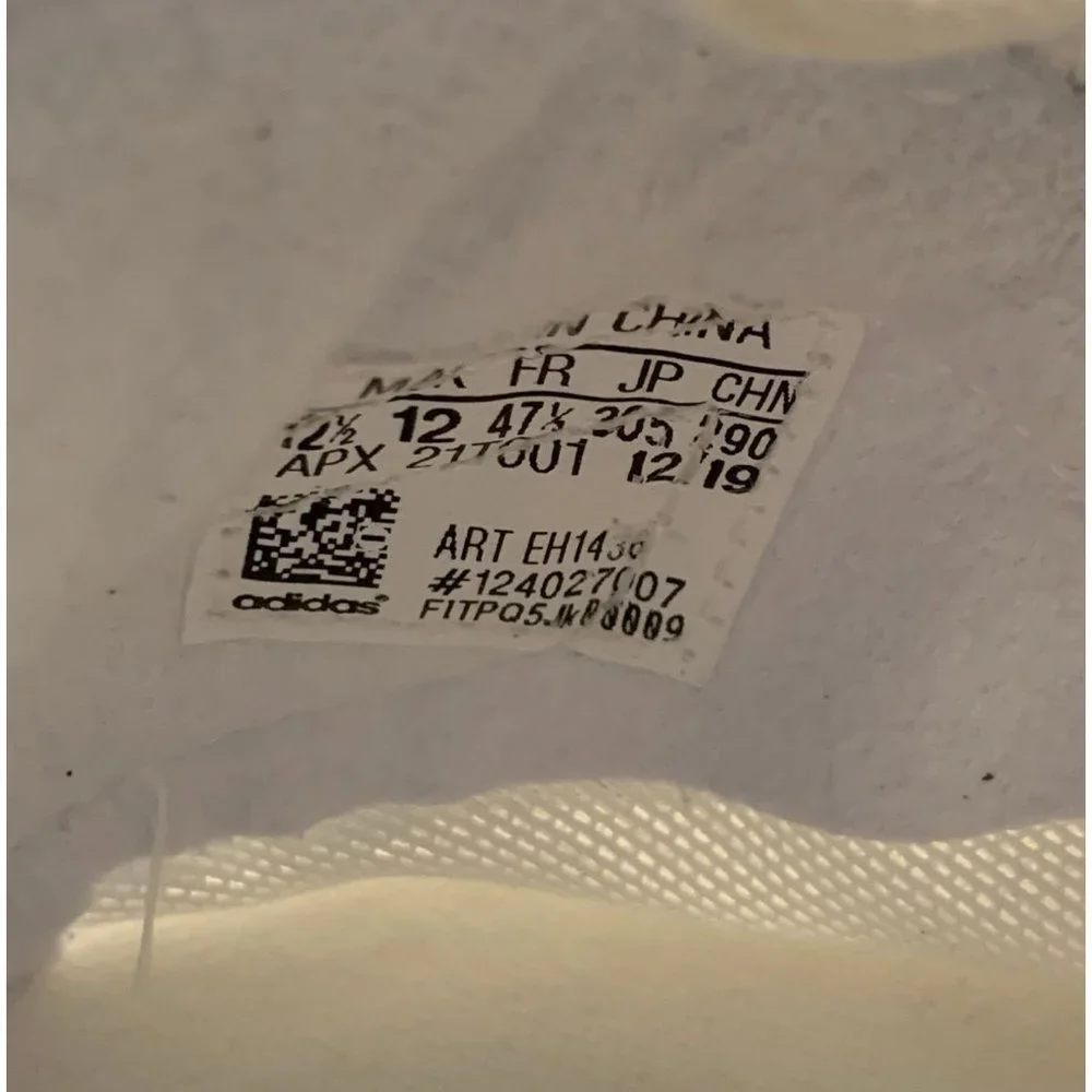 Adidas Y-3 Raito Racer 2 'Cloud White' EH1436 Men's Size 12.5 - Picture 6 of 7